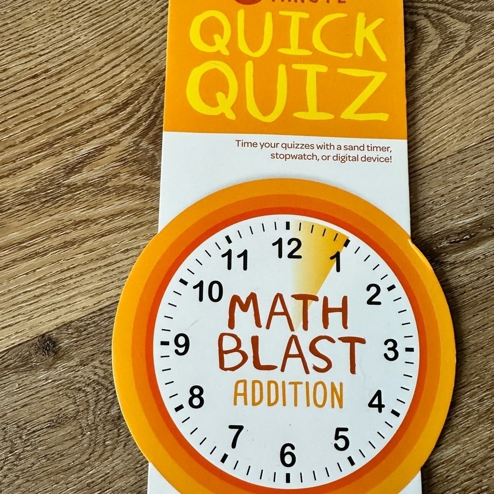 Kids 6 Book & Activity Book Bundle-Theme: ABCs & 123s; Math; Time; Sight Words - Picture 2 of 11